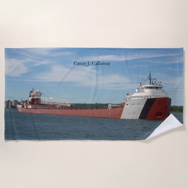 Cason J. Callaway beach towel (Front)