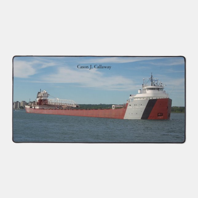 Cason J. Callaway desk mat (Front)