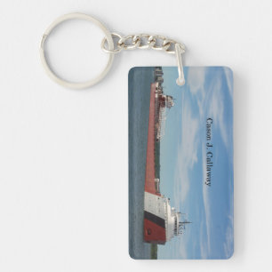 Cason J. Callaway rectangle acrylic key chain