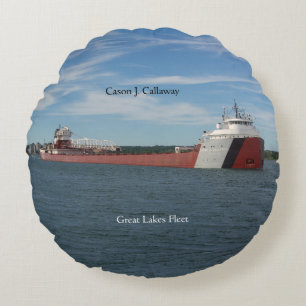 Cason J. Callaway round pillow