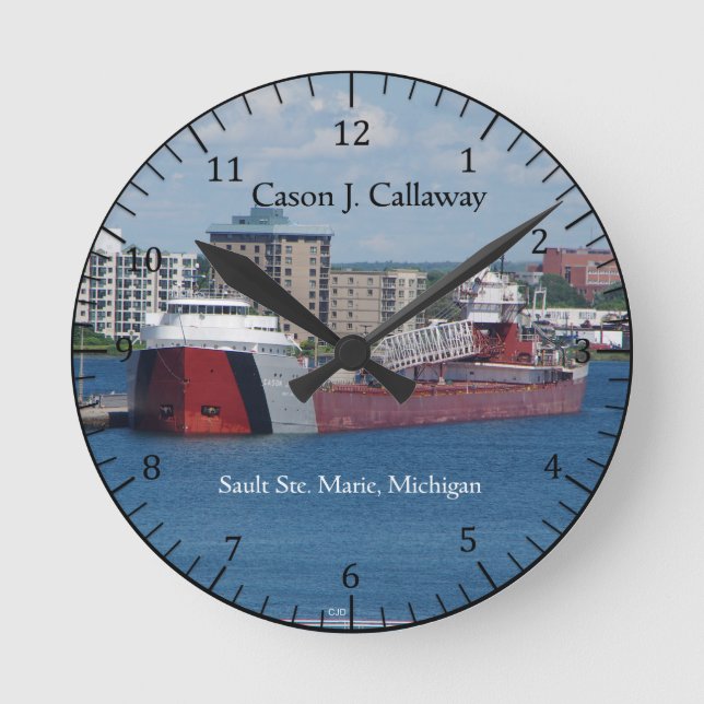 Cason J. Callaway Soo clock (Front)