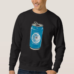 Caspar California Ca Beer Soda Pop Drinking Souven Sweatshirt