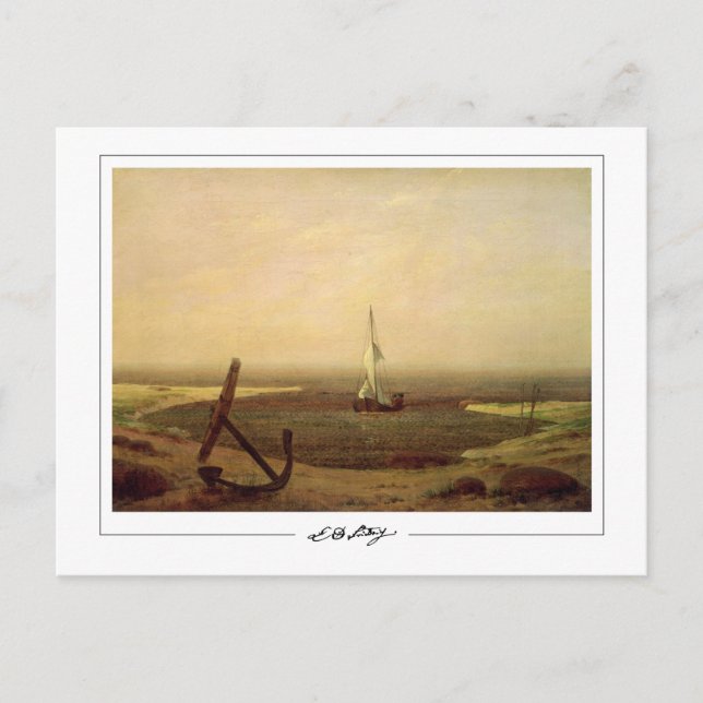 Caspar David Friedrich #150 - Fine Art Postcard (Front)