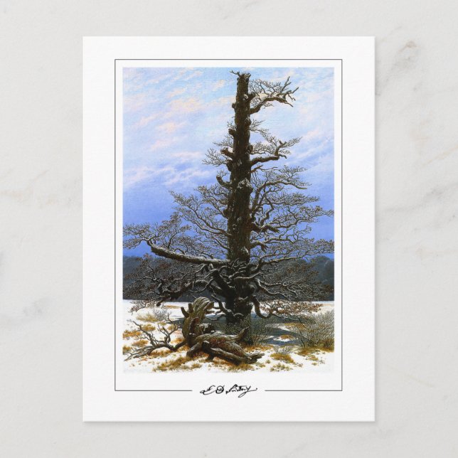 Caspar David Friedrich #17 - Fine Art Postcard (Front)