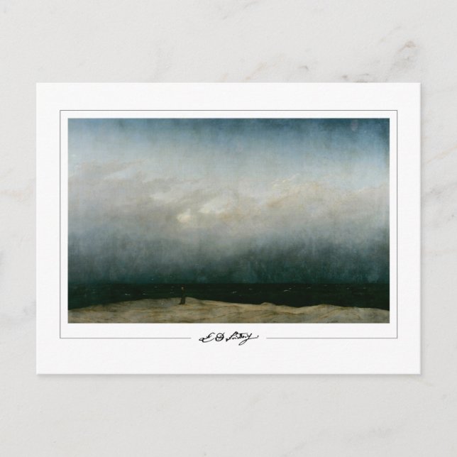 Caspar David Friedrich #20 - Fine Art Postcard (Front)