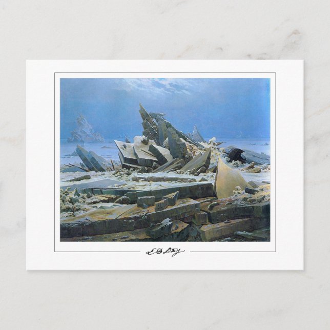 Caspar David Friedrich #24 - Fine Art Postcard (Front)