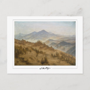 Caspar David Friedrich #25 - Fine Art Postcard