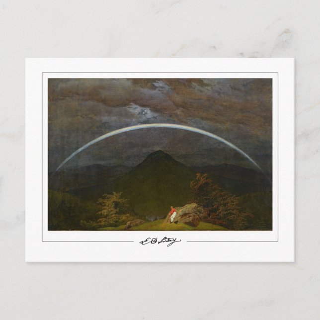 Caspar David Friedrich #46 - Fine Art Postcard (Front)
