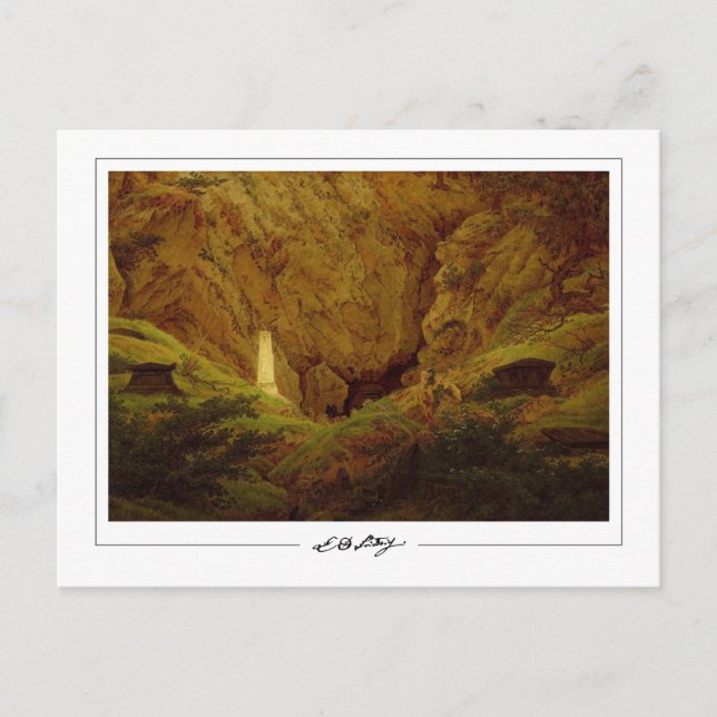 Caspar David Friedrich #56 - Fine Art Postcard (Front)