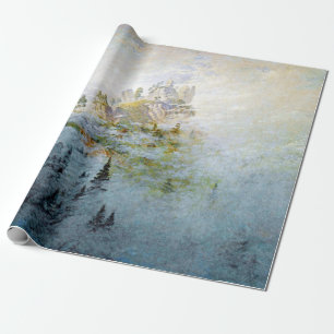 Caspar David Friedrich Morning Mist in Mountains Wrapping Paper