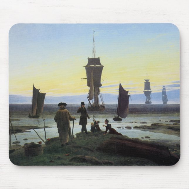 Caspar David Friedrich Stages Of Life Mouse Pad (Front)