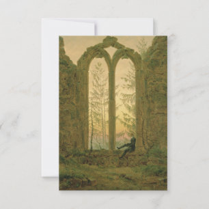 Caspar David Friedrich - The Dreamer Card