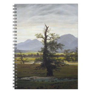 Caspar David Friedrich - The Lonely Tree Notebook