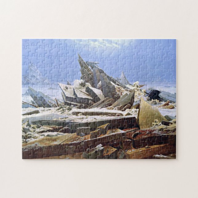 CASPAR DAVID FRIEDRICH - The sea of ice 1824 Jigsaw Puzzle (Horizontal)