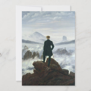 Caspar David Friedrich - Wanderer above the Sea Card