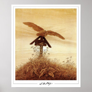 Caspar David Friedrich Zedign Art Poster #131