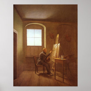 Caspar David Friedrich's Studio Poster