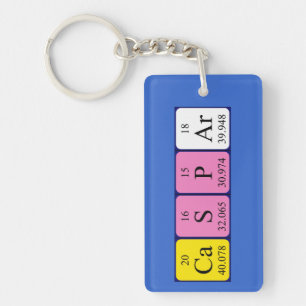 Caspar periodic table name keyring