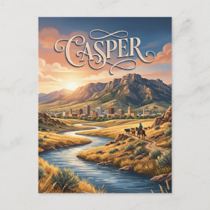 Casper, Wyoming Postcard