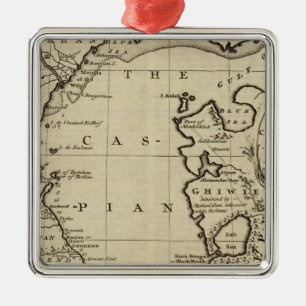 Caspian Sea Metal Tree Decoration