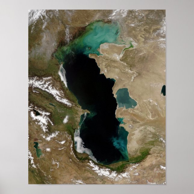 Caspian Sea Poster (Front)