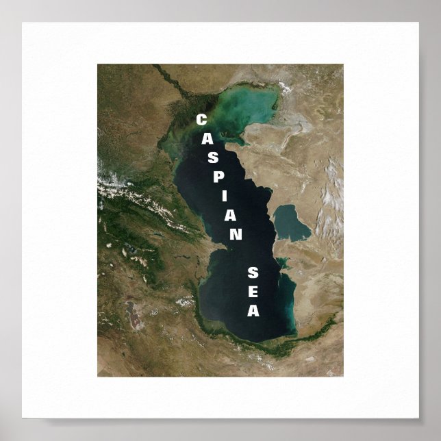 Caspian Sea Poster (Front)