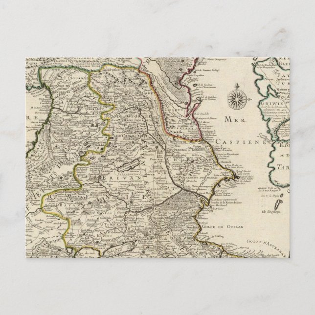 Caspian Sea Region Postcard (Front)