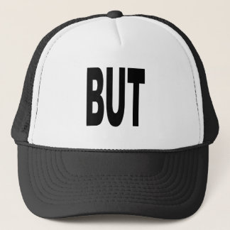Casquette  blanc  noir  BUT Trucker Hat
