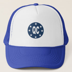 Casquette blanc royal DESIGN QUEBEC Trucker Hat