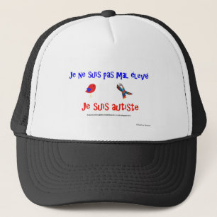 Casquette Je ne suis pas mal élevé Trucker Hat