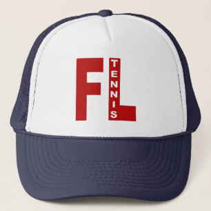 Casquette trucker  blanc marine  FLORIDA  TENNIS Trucker Hat