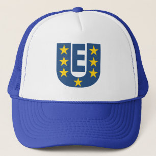 casquette trucker blanc royal Design UE Hat