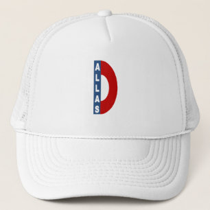 Casquette Trucker  blanche  DESIGN  DALLAS Hat