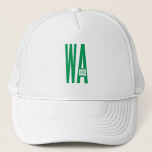Casquette Trucker blanche WASHINGTON SOCCER Hat