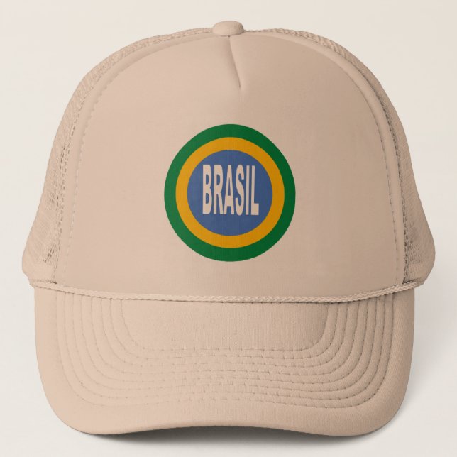 CASQUETTE TRUCKER BRASIL HAT (Front)