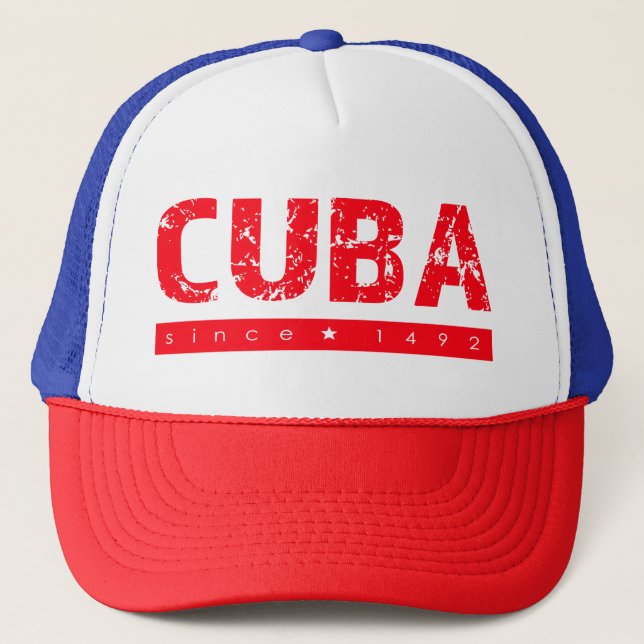 Casquette Trucker Cuba Hat (Front)