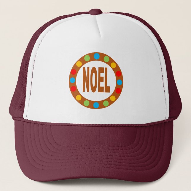 CASQUETTE TRUCKER NOEL BONBONS HAT (Front)