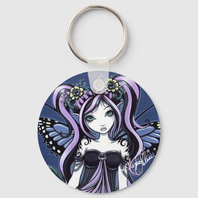 Cassandra Flower Fairy Keychain (Front)