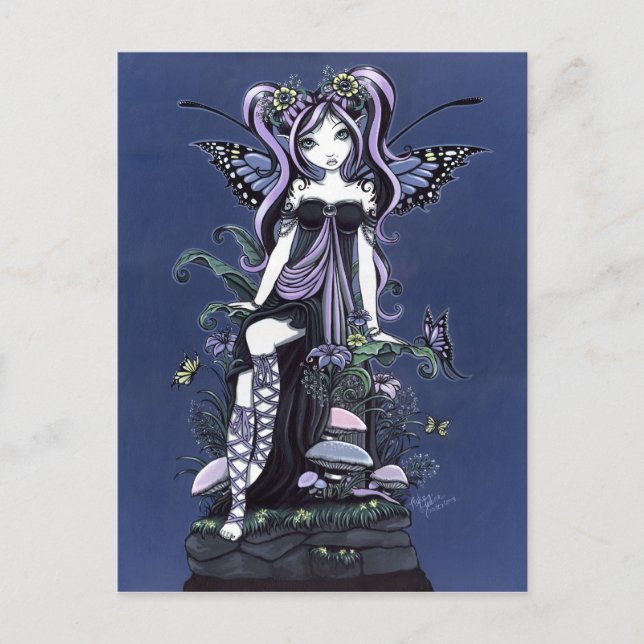 Cassandra Flower Fairy Postcard (Front)