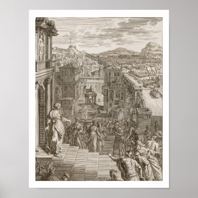 Cassandra Foretells the Trojans Their Fate and is Poster (Front)