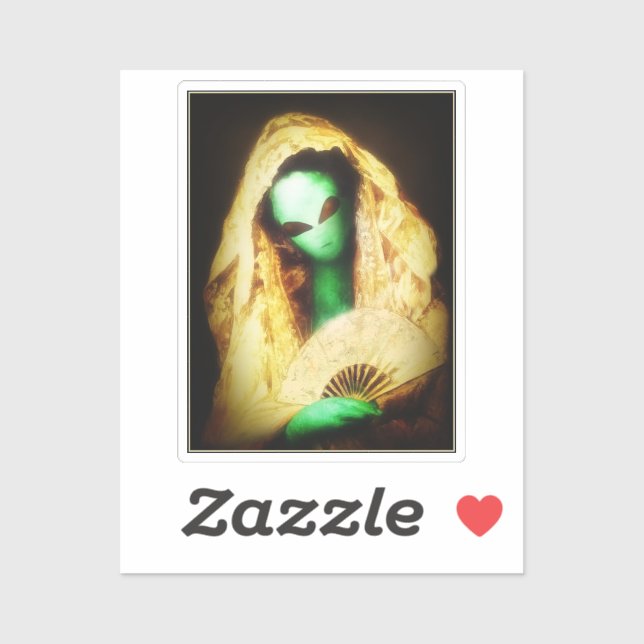 Cassatt Alien Spanish Senorita with Lace (Sheet)