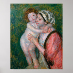 Cassatt - Mother and Child Poster