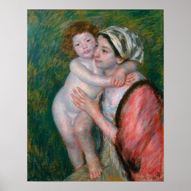 Cassatt - Mother and Child Poster (Front)