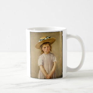 Cassatt's Child in Straw Hat - with a Sweet Smile Coffee Mug