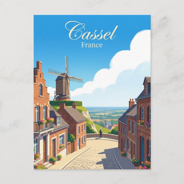 Cassel France Postcard (Front)