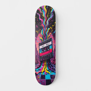 Cassette Meltdown - Retro Vibes Edition 4 Skateboard