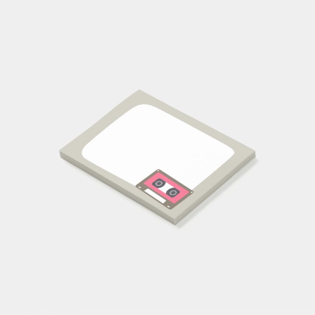 Cassette Post-it Notes (Angled)