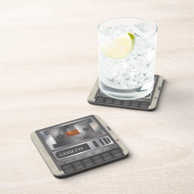 Cassette Recorder Coaster (Right Side)