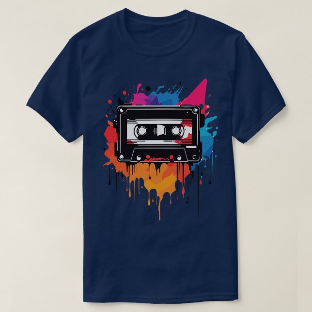 Cassette Tape 1 T-Shirt (Design Front)