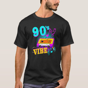 Cassette Tape 90's Vibe Retro Vintage 1990s Music T-Shirt